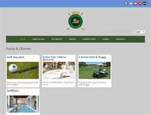 Tablet Screenshot of golfperalada.com